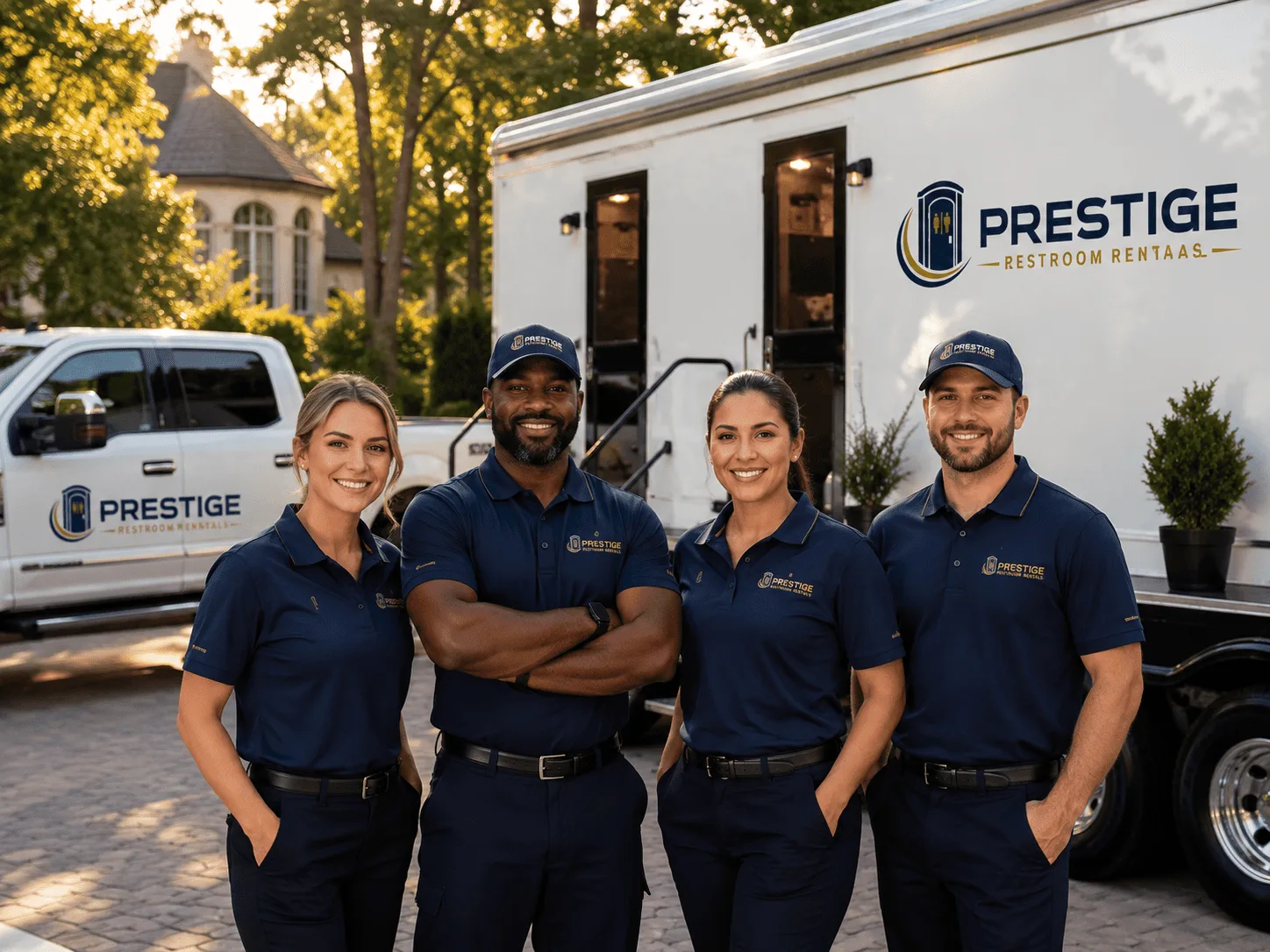 Trusted Luxury Portable Restrooms company in Vest, KY
